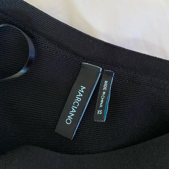 Marciano Black dress with mesh - Picture 3 of 3